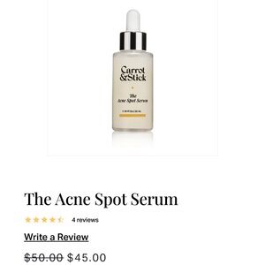 Carrot and Stick Acne Spot Serum